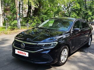 2022 Volkswagen Polo VI, чёрный, 1249000 рублей, вид 2