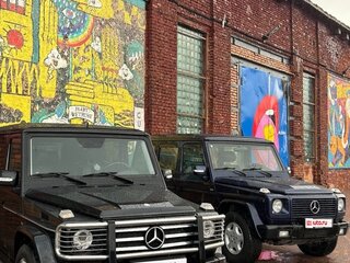 2008 Mercedes-Benz G-Класс AMG 55 AMG I (W463) Рестайлинг, чёрный, 4300000 рублей, вид 2