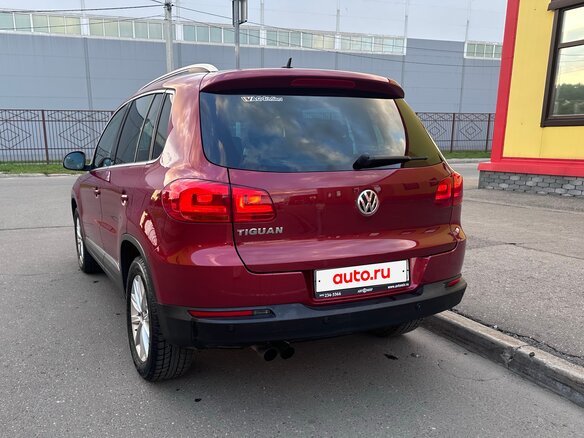 2012 Volkswagen Tiguan I Рестайлинг, красный - вид 8
