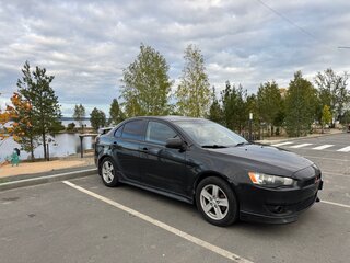 2008 Mitsubishi Lancer X, чёрный, 830000 рублей, вид 2