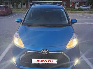 2019 Toyota Sienta II Рестайлинг, синий, 1500000 рублей, вид 2
