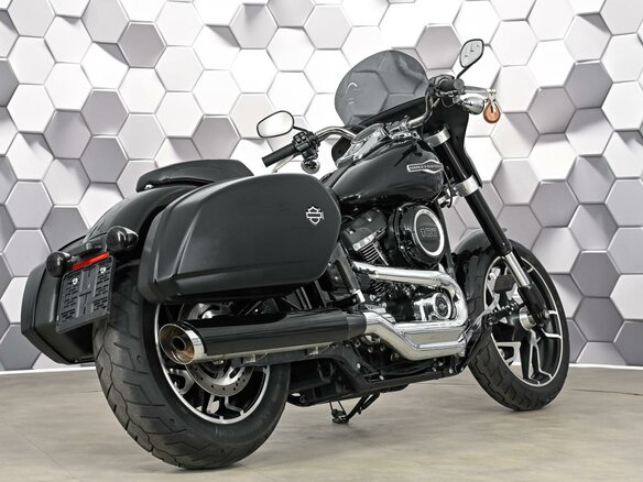 2020 Harley-Davidson Sport Glide, чёрный, 1449000 рублей - вид 6