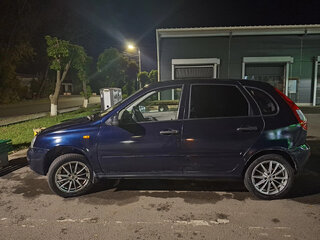 2008 Lada (ВАЗ) Kalina I, синий, 150000 рублей, вид 4