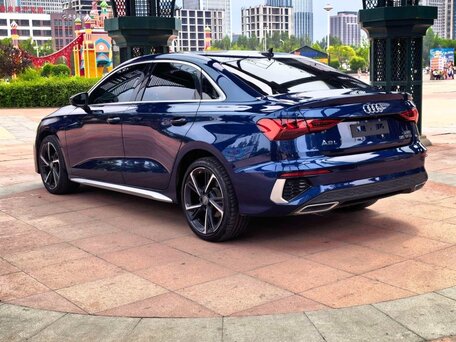 2021 Audi A3 35 TFSI Long IV (8Y), синий, 1540000 рублей, вид 2