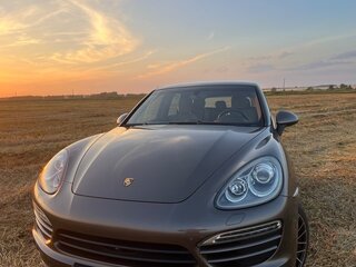 2013 Porsche Cayenne II (958), коричневый, 2490000 рублей, вид 3