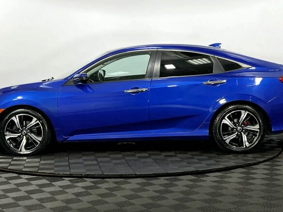 2015 Honda Civic X, синий, 1610000 рублей - вид 8