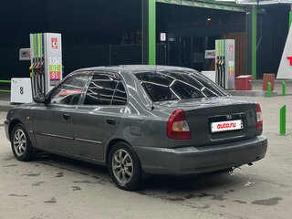 2004 Hyundai Accent ТагАЗ II, серый, 190000 рублей, вид 5