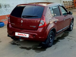 2012 Renault Sandero I, красный, 420000 рублей, вид 5