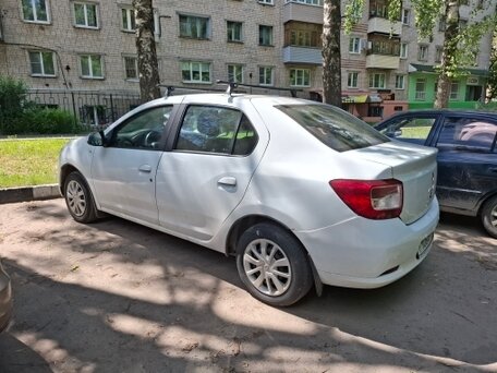 2021 Renault Logan II Рестайлинг, белый, 625000 рублей, вид 5