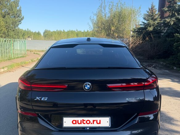 2023 BMW X6 40i III (G06) Рестайлинг, чёрный, 13700000 рублей - вид 7