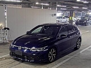 2023 Volkswagen Golf VIII, синий, 2700000 рублей, вид 1