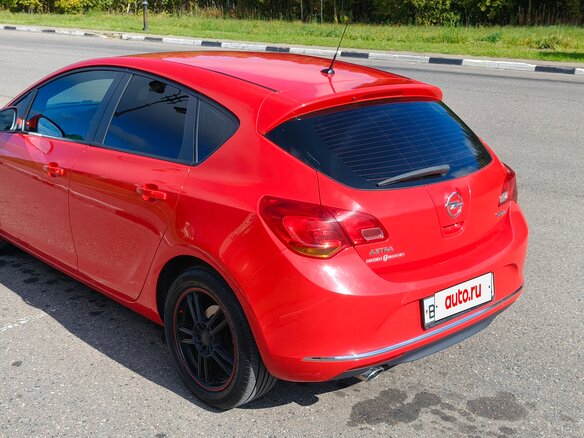2012 Opel Astra J Рестайлинг, красный, 840000 рублей - вид 14