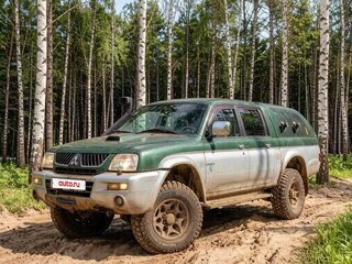 2006 Mitsubishi L200 III Рестайлинг, зелёный, 490000 рублей, вид 1
