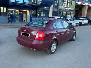 2007 Hyundai Verna II, красный, 300000 рублей, вид 5