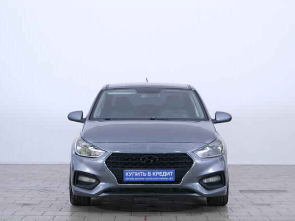 2019 Hyundai Solaris II, серый, 1159000 рублей - вид 1