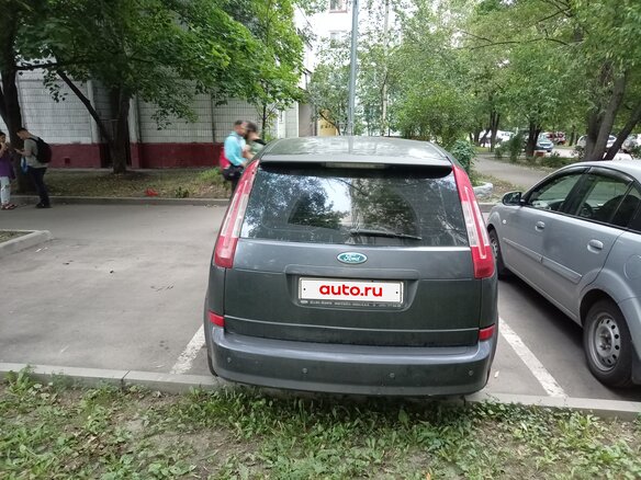 2007 Ford C-MAX I, серый - вид 10