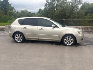 2007 Mazda 3 I (BK) Рестайлинг, серебристый, 330000 рублей, вид 5