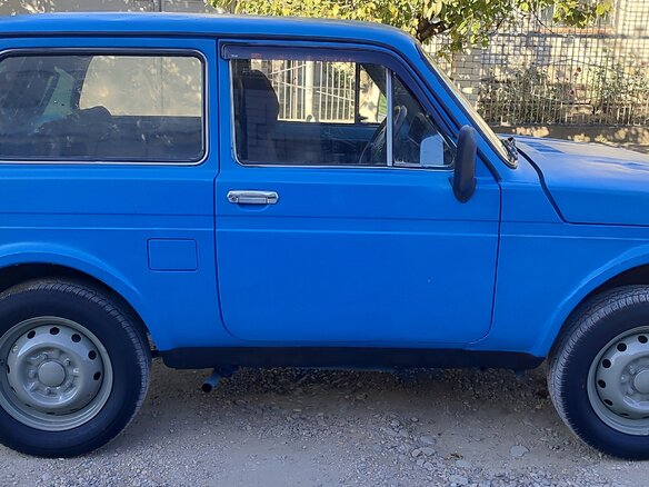 1995 Lada (ВАЗ) 2121 (4x4) I Рестайлинг, голубой, 195000 рублей - вид 5
