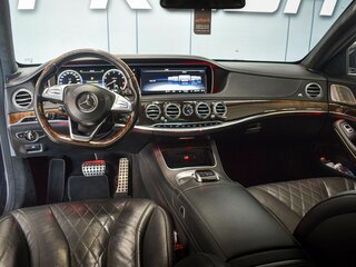 2016 Mercedes-Benz S-Класс 500 Long VI (W222, C217), чёрный, 3550000 рублей, вид 5