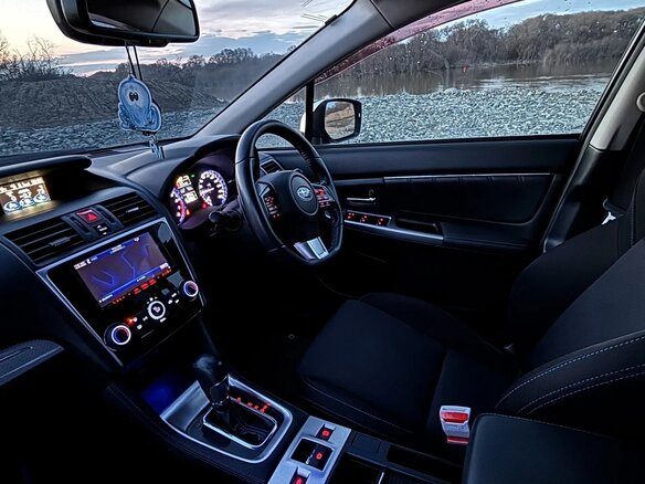 2015 Subaru Levorg I, синий, 1300000 рублей - вид 12