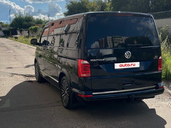 2016 Volkswagen Multivan T6, чёрный - вид 4