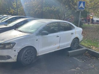 2013 Volkswagen Polo V, белый, 350000 рублей, вид 1