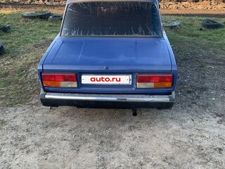 1990 Lada (ВАЗ) 2107, голубой, 80000 рублей, вид 3