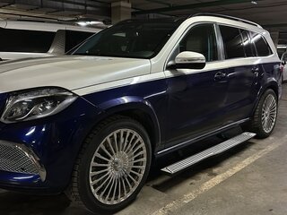 2014 Mercedes-Benz GL-Класс AMG 63 AMG, синий, 5100000 рублей, вид 3