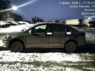 2016 Volkswagen Polo V Рестайлинг, серый, 850000 рублей, вид 3