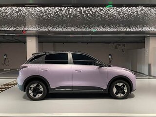 2025 Geely Geome Xingyuan 40.16 kWh, фиолетовый, 1590000 рублей, вид 3