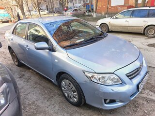 2007 Toyota Corolla AMT X (E140, E150), голубой, 600000 рублей, вид 1
