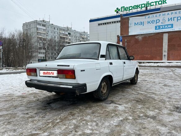 2000 Lada (ВАЗ) 2107, белый, 120000 рублей - вид 8