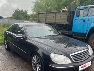 2005 Mercedes-Benz S-Класс 350 IV (W220) Рестайлинг, чёрный, 579999 рублей, вид 3