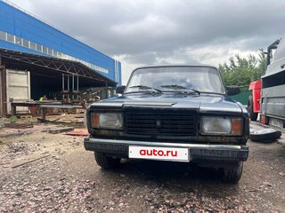 2007 Lada (ВАЗ) 2107, синий, 460000 рублей, вид 1