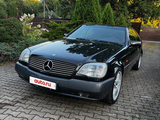 1995 Mercedes-Benz S-Класс 500 III (W140), чёрный, 7600000 рублей, вид 1