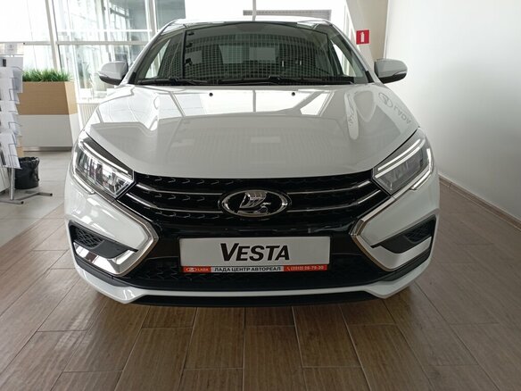 2026 Lada (ВАЗ) Vesta I Рестайлинг (NG), белый - вид 1