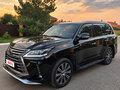 2018 Lexus LX 570 III Рестайлинг 2, чёрный, 8500000 рублей - вид 3