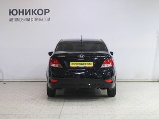 2012 Hyundai Solaris I, чёрный, 459000 рублей, вид 4