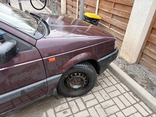 1993 Volkswagen Passat B3, пурпурный, 245000 рублей, вид 4