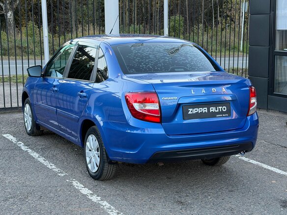 2020 Lada (ВАЗ) Granta I Рестайлинг, синий - вид 5