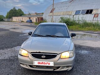 2008 Hyundai Accent ТагАЗ II, бежевый, 170000 рублей, вид 1