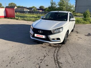 2016 Lada (ВАЗ) Vesta I, белый, 835000 рублей, вид 3