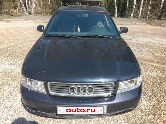 1999 Audi A4 I (B5) Рестайлинг, синий, 500000 рублей - вид 1