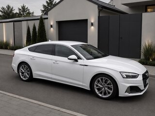 2020 Audi A5 Sportback 45 TFSI II (F5) Рестайлинг, белый, 3980000 рублей, вид 5
