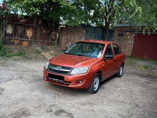 2013 Lada (ВАЗ) Granta I, оранжевый, 425000 рублей, вид 1