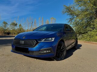2022 Skoda Octavia IV (A8), синий, 3200000 рублей, вид 1