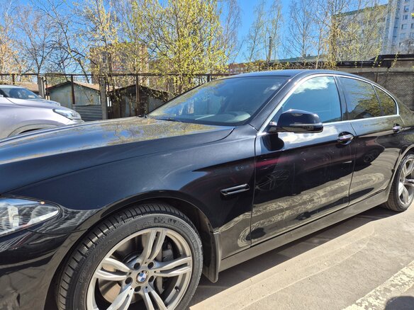 2016 BMW 5 серии 530d xDrive VI (F10/F11/F07) Рестайлинг, чёрный, 3600000 рублей - вид 13