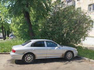 2004 Hyundai Sonata ТагАЗ IV (EF) Рестайлинг, серебристый, 255000 рублей, вид 3