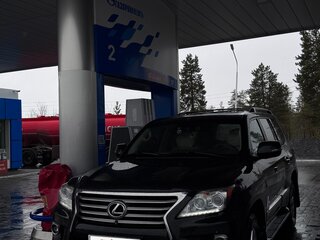 2013 Lexus LX 570 III Рестайлинг, чёрный, 4150000 рублей, вид 4