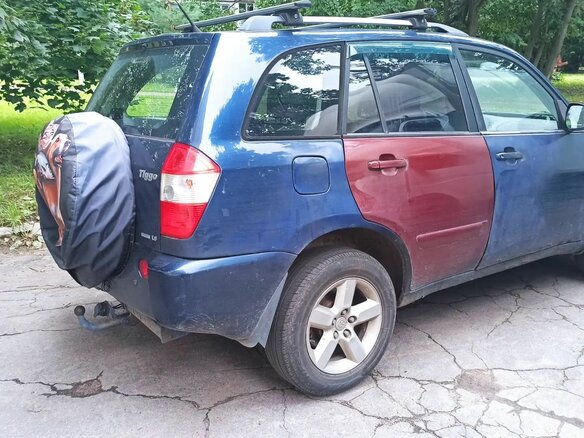 2012 Chery Tiggo (T11) I, синий, 275000 рублей - вид 3